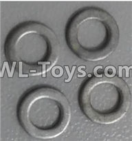 Wltoys Q696 Parts-12-01 Q393-07 Gasket set(4pcs),Wltoys Q696 RC Quadcopter Drone Spare Parts Accessories,Wltoys Model Q696 Replacement Accessories